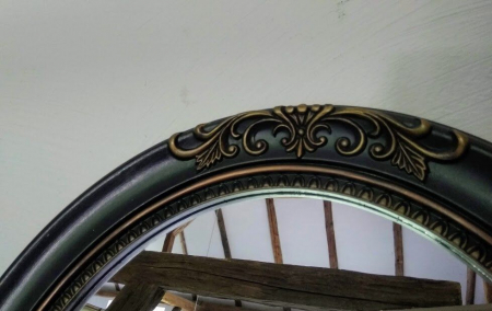 Oglinda ovala de perete [2]