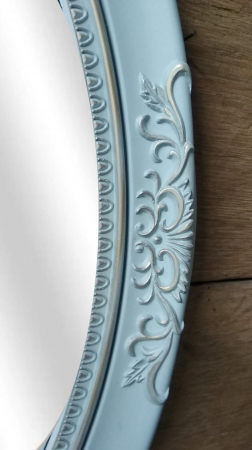 Oglinda ovala de perete-rama decorativa [1]