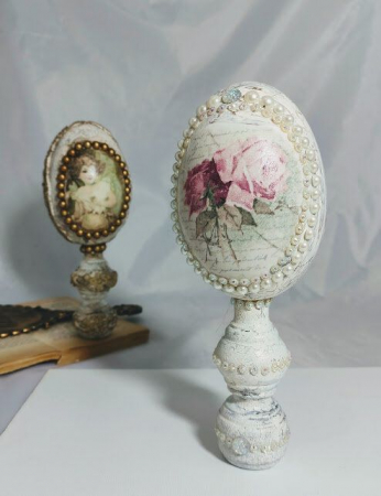 Ou decorativ in stil "Faberge" [2]