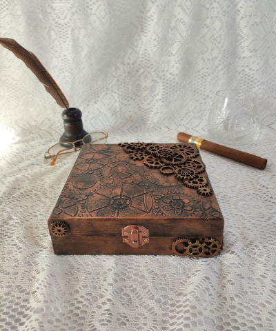 Cutii și Casete Bijuterii Handmade – Eleganță Unicat pentru Comori Personale - Set accesorii bar in cutie de lemn