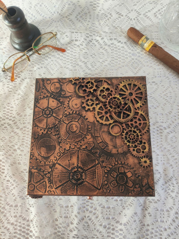 Set accesorii bar in cutie de lemn [3]