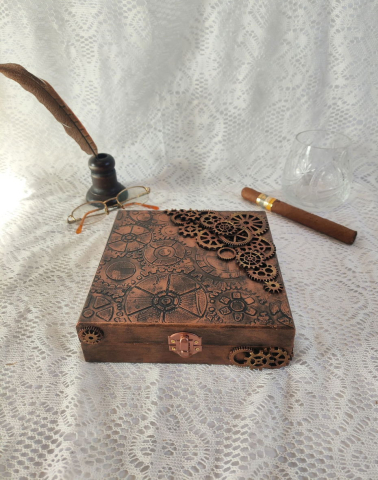 Set accesorii bar in cutie de lemn [5]