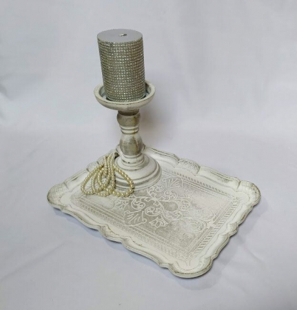 Set lumanare si tavita [4]