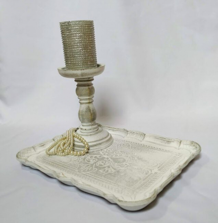 Set lumanare si tavita [8]