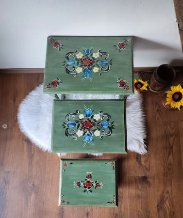Set masute pictate manual-Folk [4]