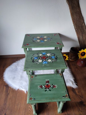 Set masute pictate manual-Folk [3]
