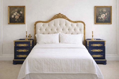 Mobila Reconditionata-Mobila Shabby Chic - Set noptiere-Royal