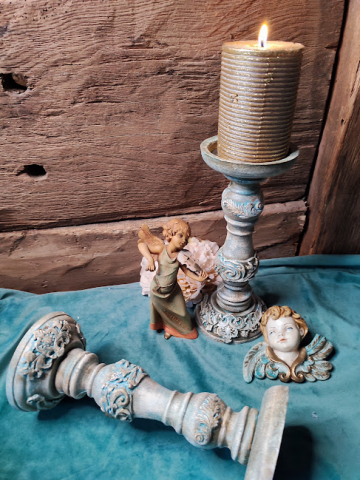 Decoratiuni casa - Set sfeșnice- Antique