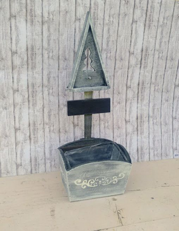 Suport ghiveci din lemn-decoratiune gradina [3]