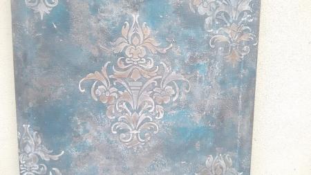 Tablou Blue Sky Damask [3]