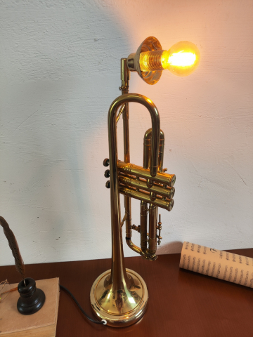 Corp de iluminat trompetă vintage [6]