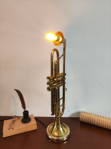 Corp de iluminat trompetă vintage [4]