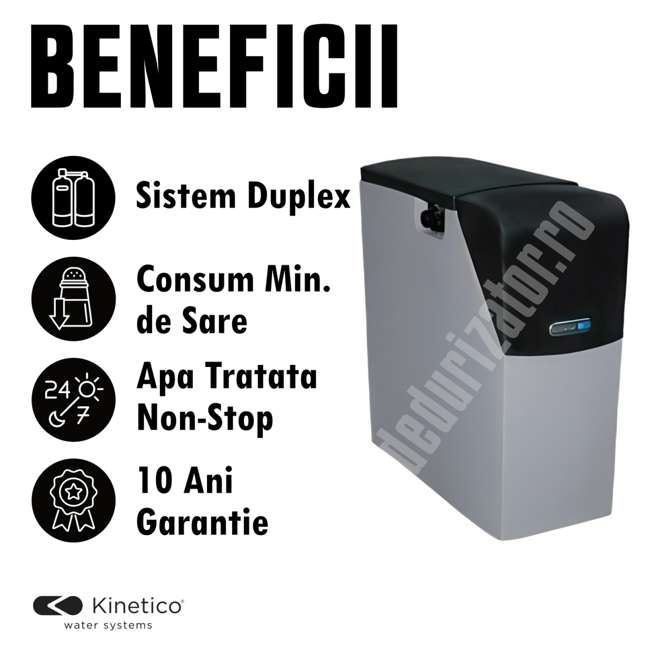 Dedurizator eliminare calcar din apa Kinetico SUA model Aquakinetic [4]