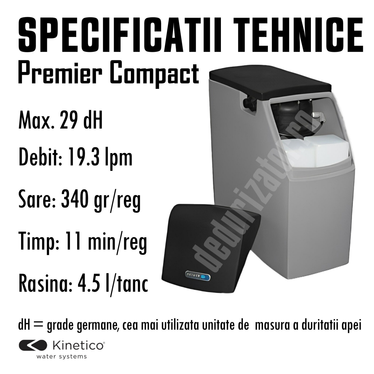 Dedurizator eliminare calcar din apa Kinetico SUA model Aquakinetic [5]