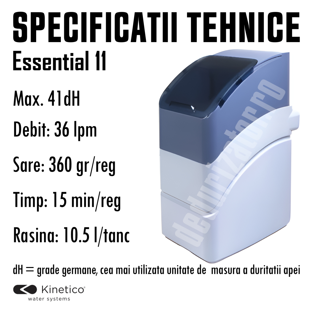 Dedurizator non-electric Kinetico Essential 11 [5]