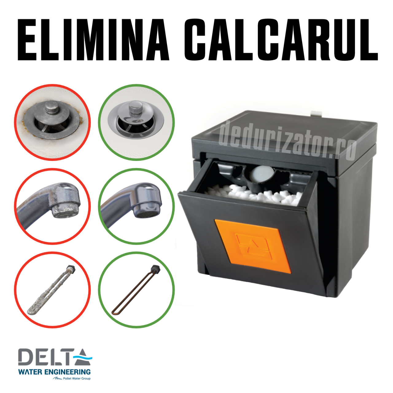 Stație dedurizare non-electrica Delta model Morava [2]