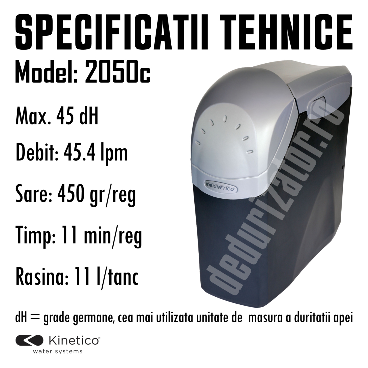 Dedurizator non-electric apa Kinetico SUA model 2050c [5]