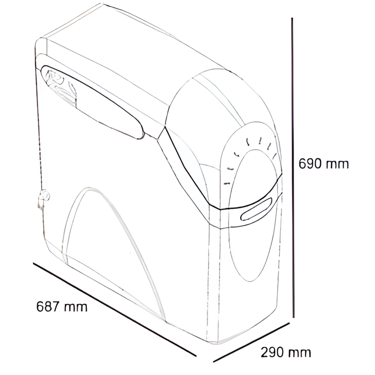 Dedurizator non-electric apa Kinetico SUA model 2050c [7]