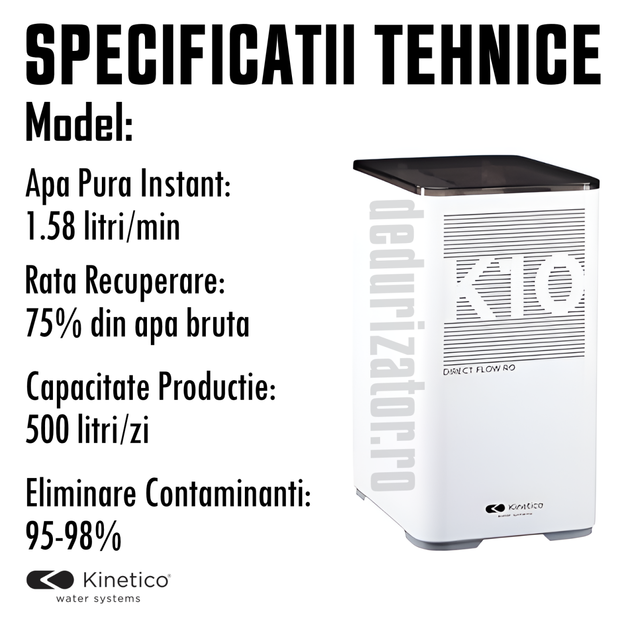 Statie filtrare apa cu osmoza inversa Kinetico K10 [5]