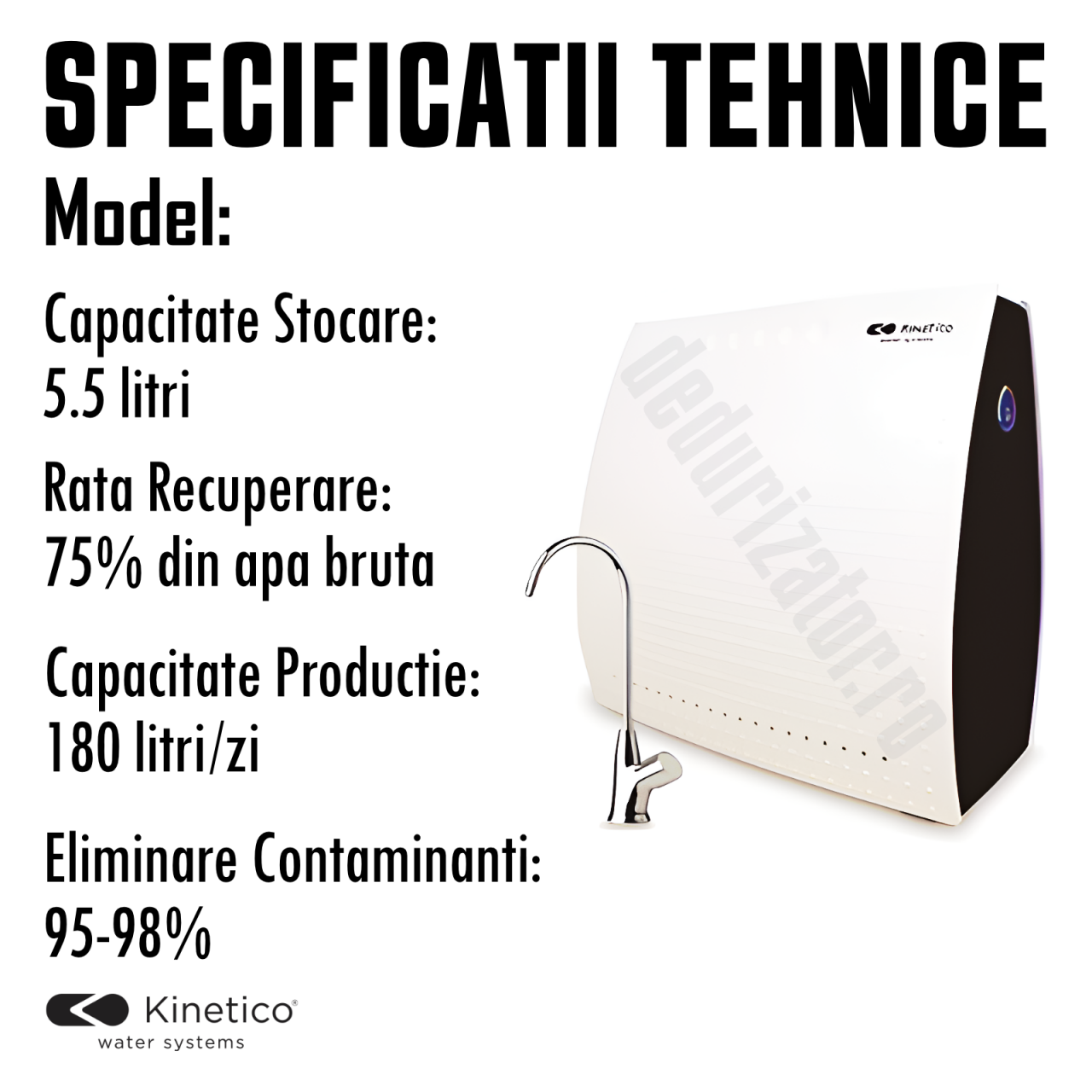 Statie filtrare apa cu osmoza inversa Kinetico SUA model K3 [6]