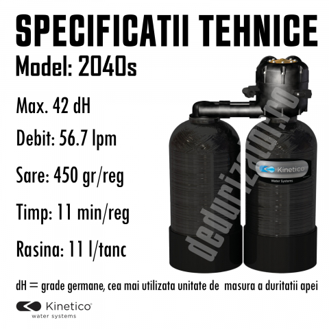 Stație dedurizare  apa Kinetico 2050s [4]