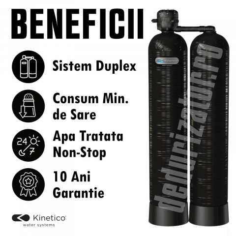 Statie duplex eliminare calcar fier mangan Kinetico 2060s [2]