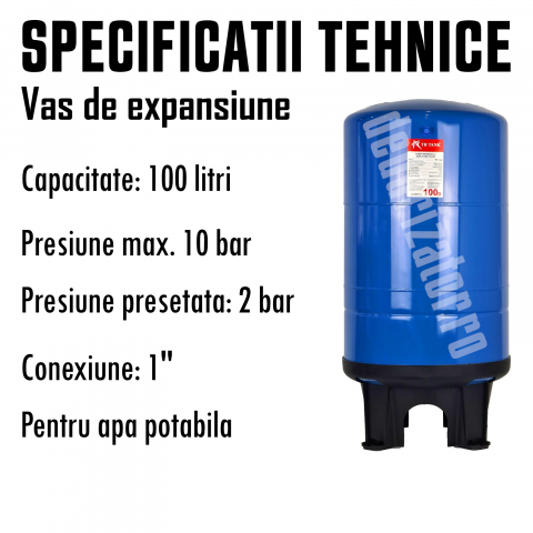 Vas expansiune vertical hidrofor 100 litri [2]