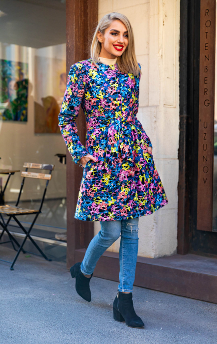 Palton de dama lung S32 Diamond [3]