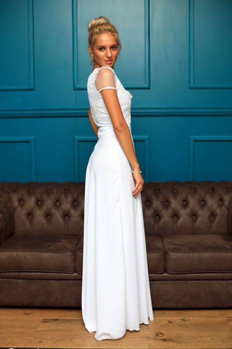 Rochie de seara White [4]