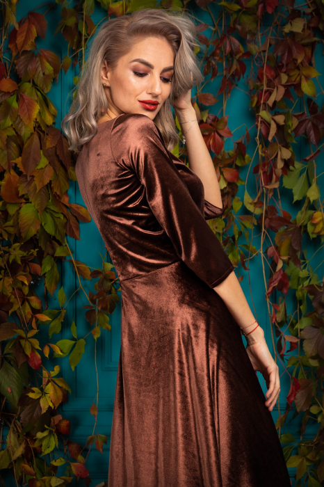 Rochie Viennas Rosu [10]
