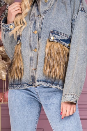 Geaca blugi dama T1 Diamond [3]