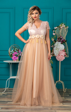Rochii din tul - Rochie Cristen
