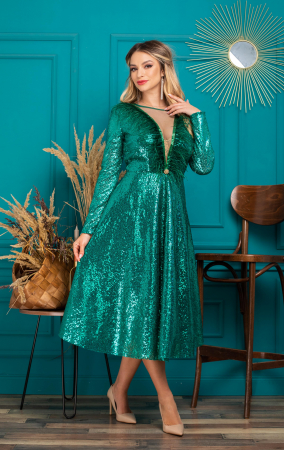 Rochii cu paiete - Rochie Olivet