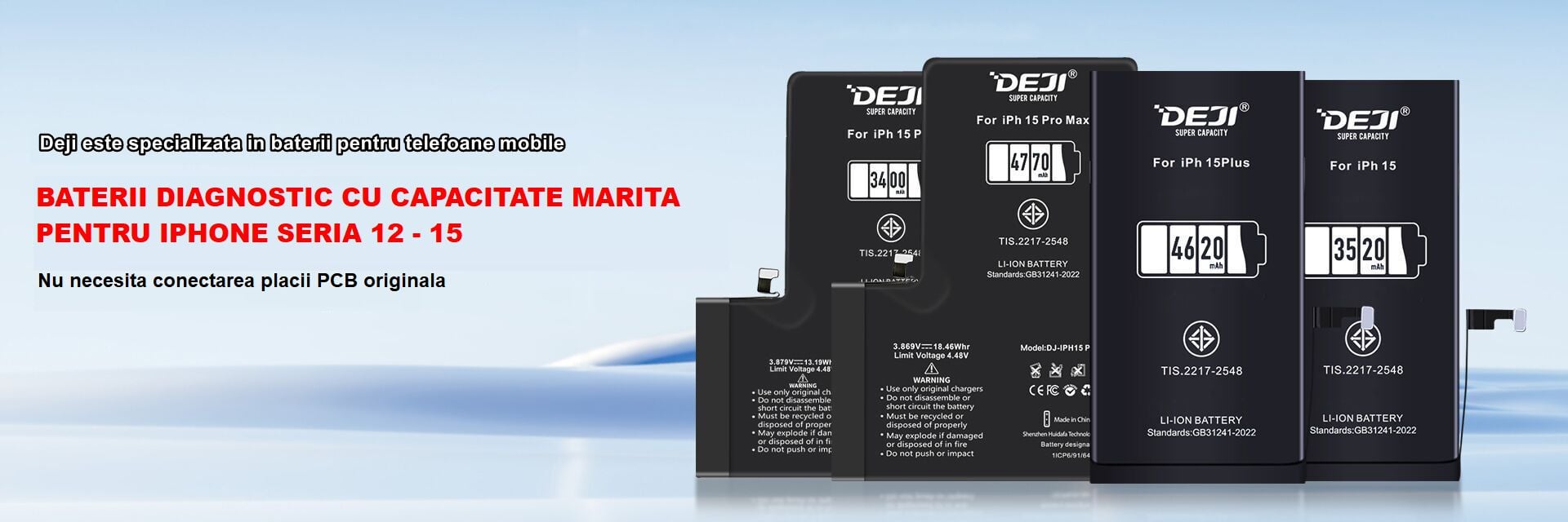 baterii diagnostic
