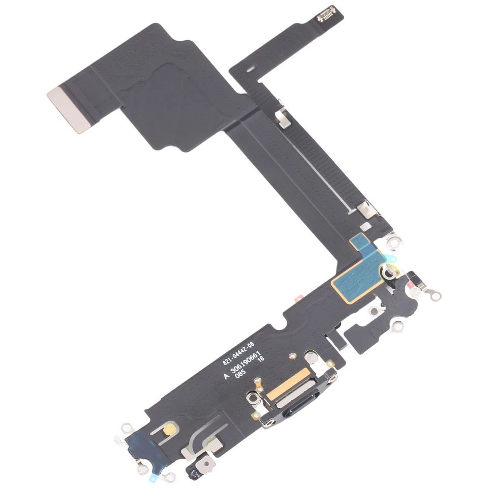Banda Flex Incarcare pentru Iphone 15 pro max negru mufa incarcare [3]