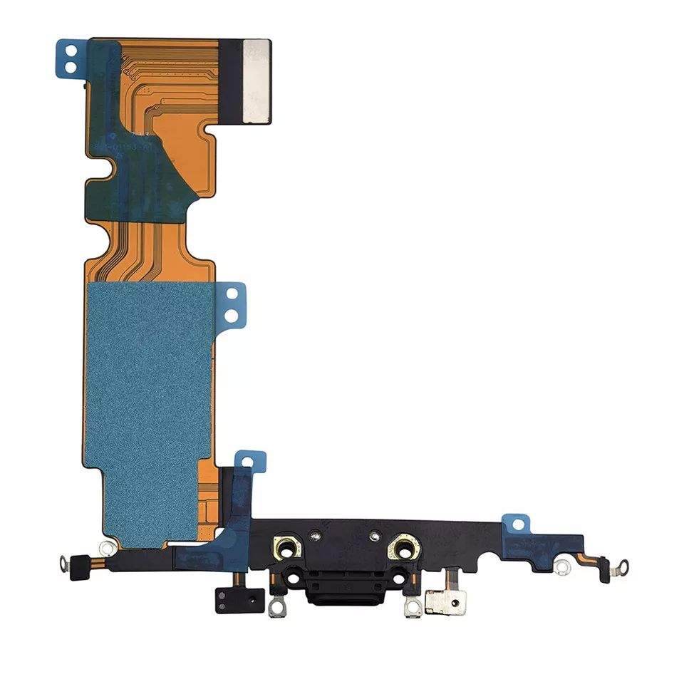 Banda Flex Incarcare pentru Iphone 8 plus negru black mufa incarcare [2]