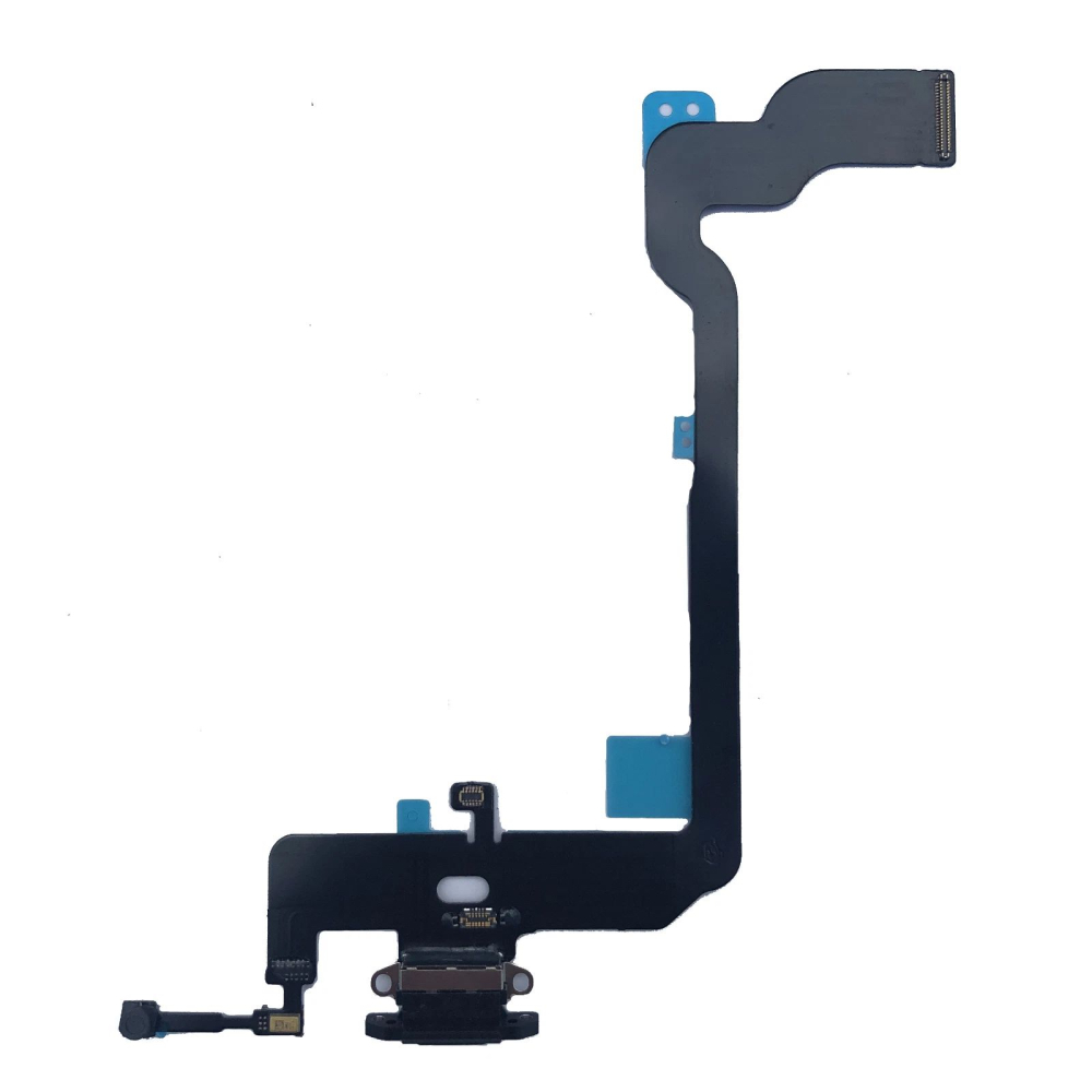 Banda Flex Incarcare pentru Iphone xs negru black mufa incarcare [1]