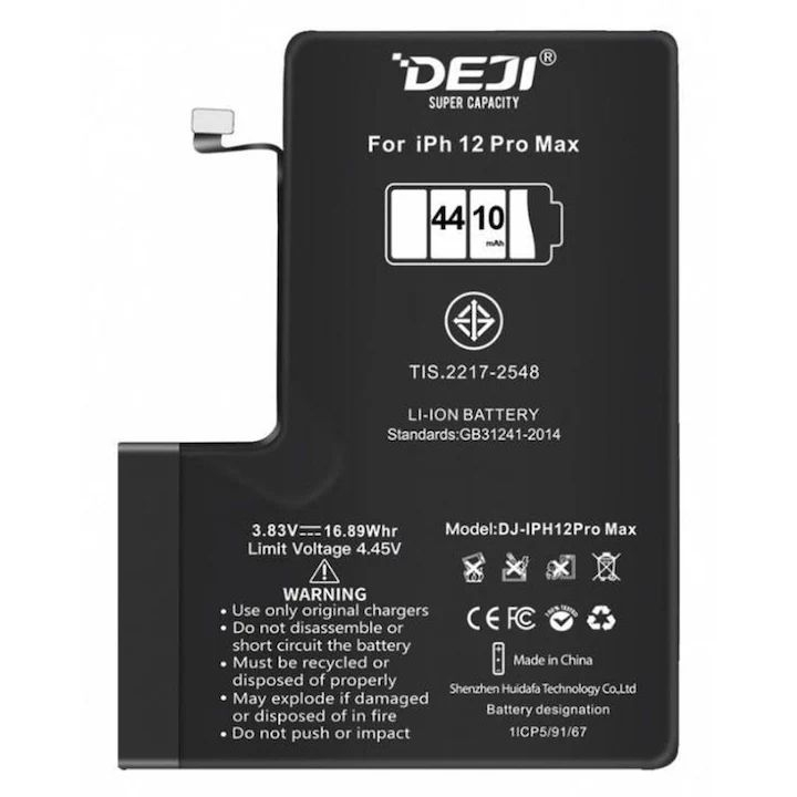 Baterie Compatibila Iphone 12 Pro Max Capacitate Marita (4410 mAh) [1]