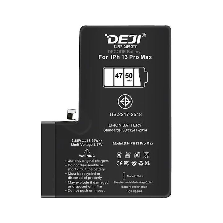 baterie acumulator deji iphone 13 pro max capacitate mare marita high capacity diagnostic decode [1]