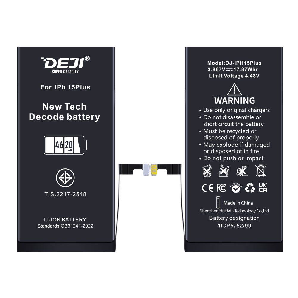 Baterie Compatibila Iphone 15 Plus, Diagnostic, Capacitate Marita (4620 mAh) [2]