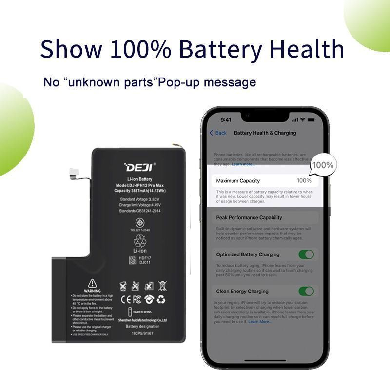 Baterie iphone 12 pro max capacitate marita tehnologie bms [1]