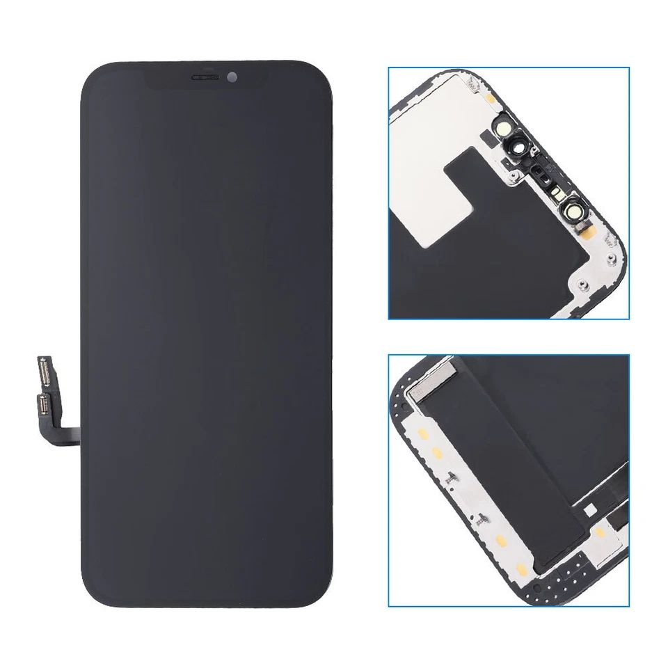 Ecran display lcd apple iphone soft oled premium negru jhx 12 pro [5]