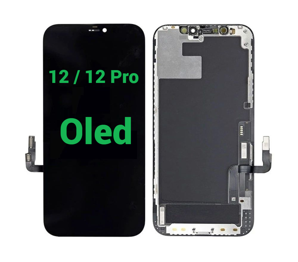 Ecran display lcd apple iphone soft oled premium negru jhx 12 pro [1]