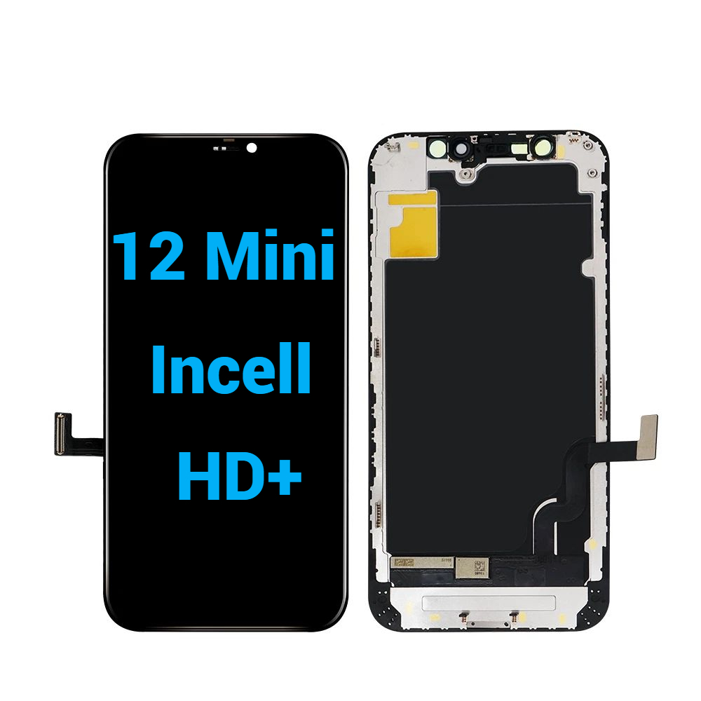 Ecran display lcd apple iphone incell hd hd+ fhd premium negru jhx 12 mini [1]
