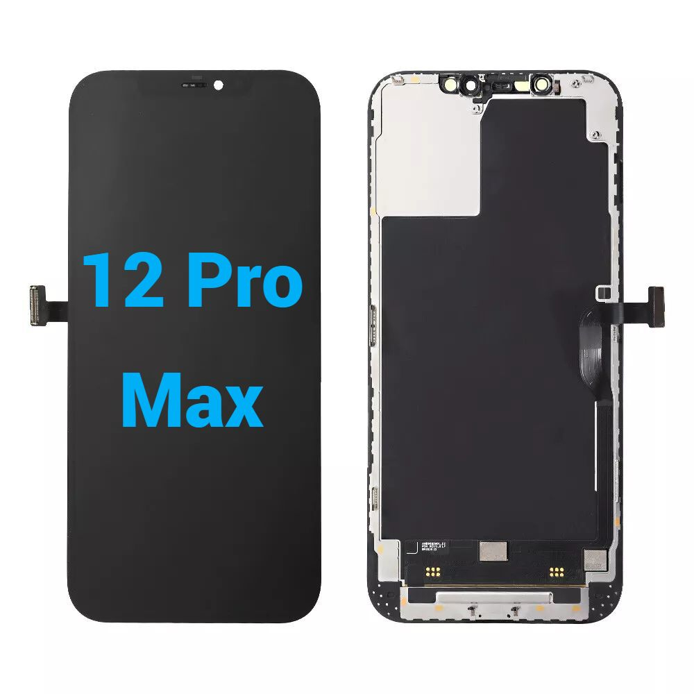 Ecran display lcd apple iphone incell hd hd+ fhd premium negru jhx 12 pro max [1]
