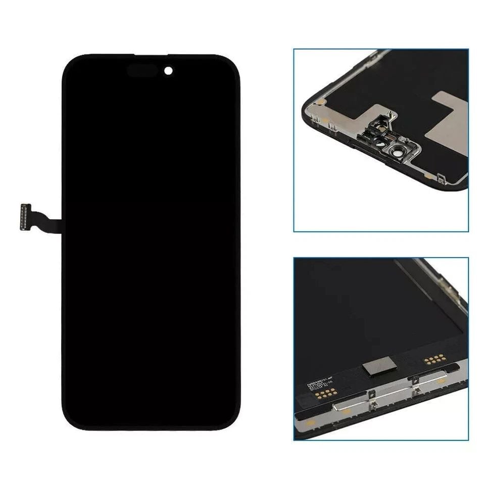Ecran display lcd apple iphone incell hd hd+ fhd premium negru jhx 14 pro [2]
