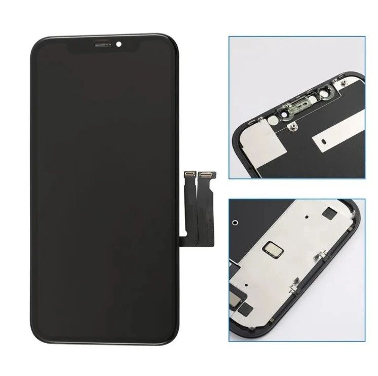 Ecran display lcd apple iphone incell hd hd+ fhd premium negru jhx xr [2]