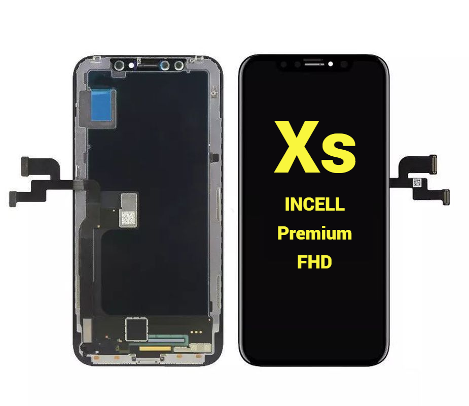 Ecran display lcd apple iphone incell hd hd+ fhd premium negru jhx xs [1]