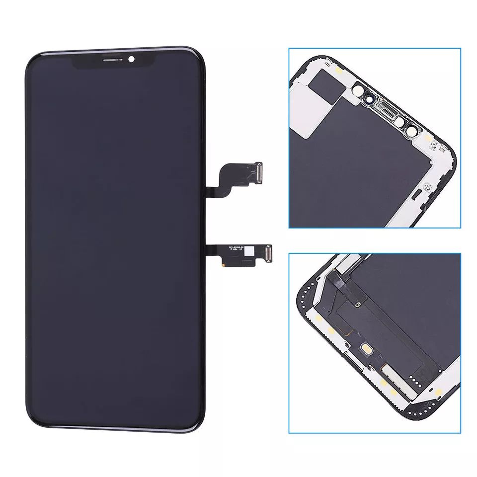 Ecran display lcd apple iphone incell hd hd+ fhd premium negru jhx xs max [3]
