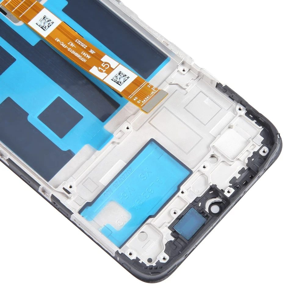 Ecran display lcd oppo realme negru Ecran cu rama  Oppo A17 CPH2477 Oppo A17K CPH2471 [2]